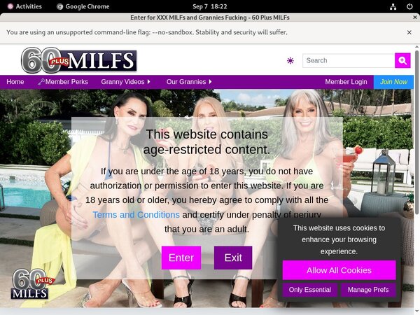 60 Plus MILFs Trial Coupon