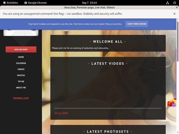 Accounts Free AnaLissa