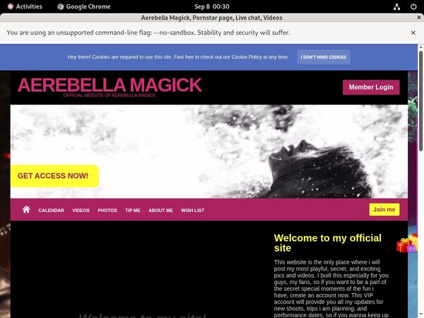 Aerebella Magick Paypal Register