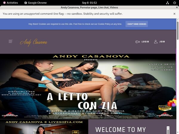 Andy Casanova Join Form