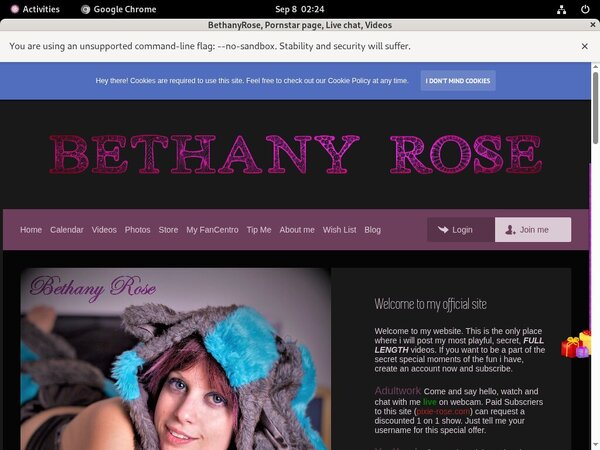 BethanyRose Pass Word