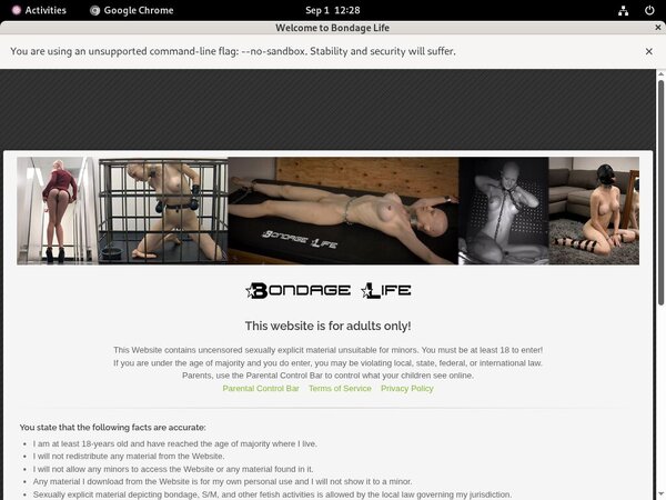 Bondagelife.com Discount Trial Offer