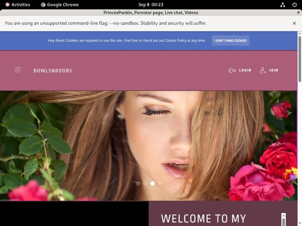 Bowlsnboobs With JCB Card