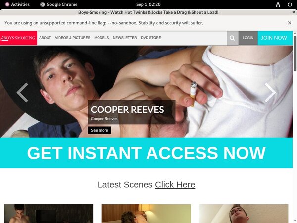 Boyssmoking Accounts Password