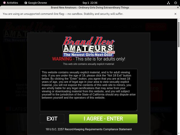 Brand New Amateurs Free Full
