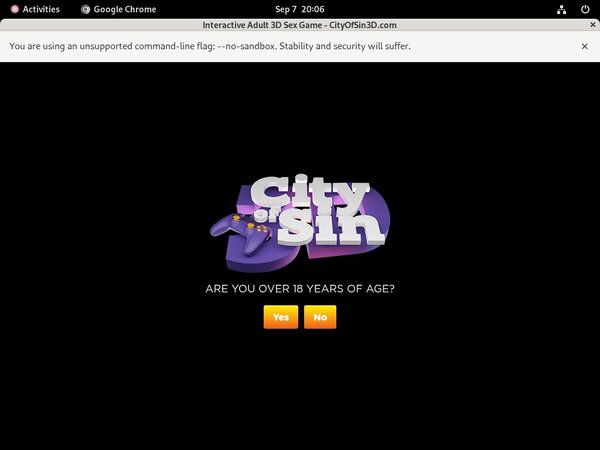 Cityofsin3d.com Chat