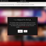 Club Amateur USA Network Login