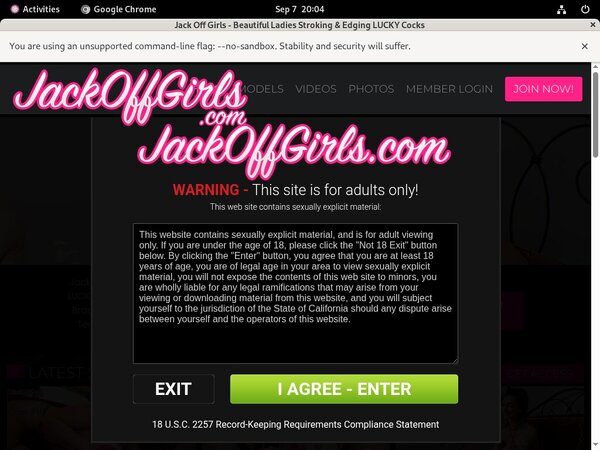 Create Jack Off Girls Account