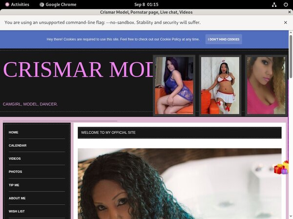 Crismarhotxxx.modelcentro.com Crear Cuenta