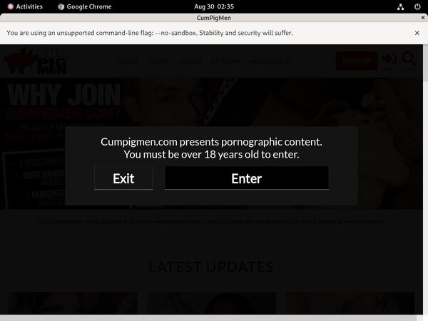 Cumpigmen.com Special Discount