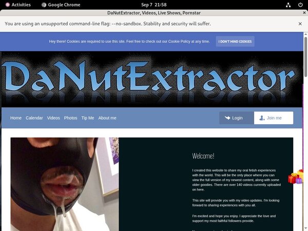DaNutExtractor Creampie