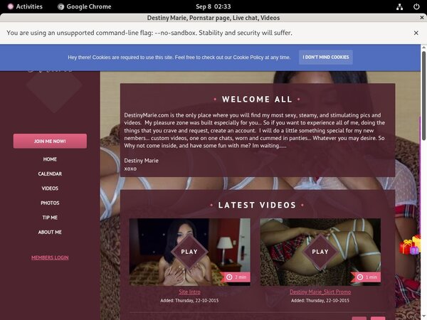 Destiny Marie Login Generator