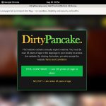 Dirty Pancake Accounts And Passwords