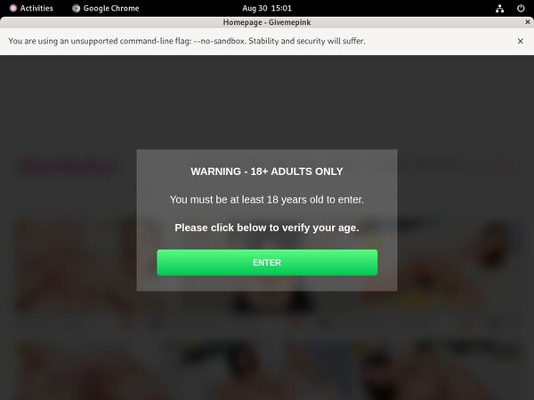 Discount Give Me Pink Sign Up