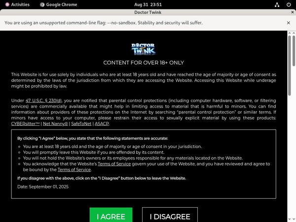 Doctortwink.com Footjob