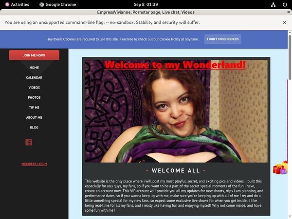 Empressvivianne.modelcentro.com New Sex Videos