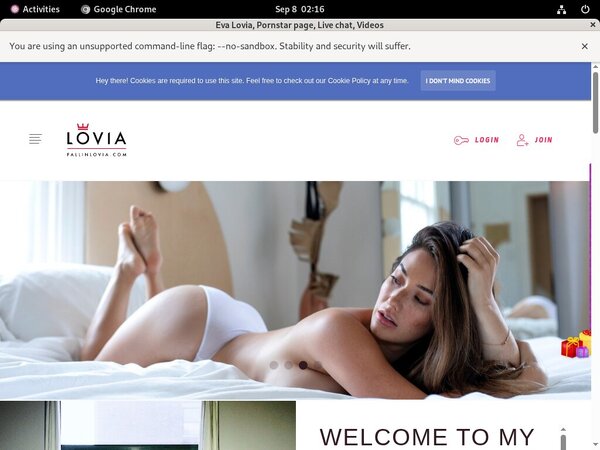 EvaLovia Male Pornstars