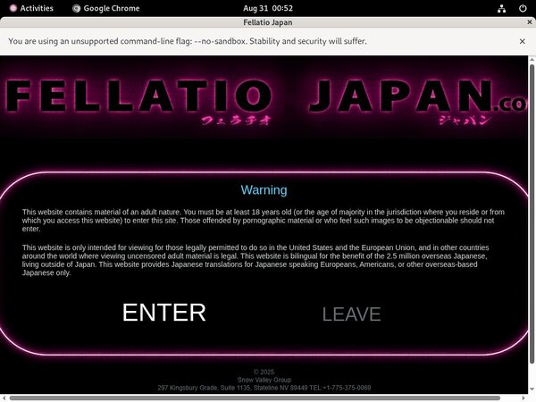 Fellatiojapan Trial Discount Offer