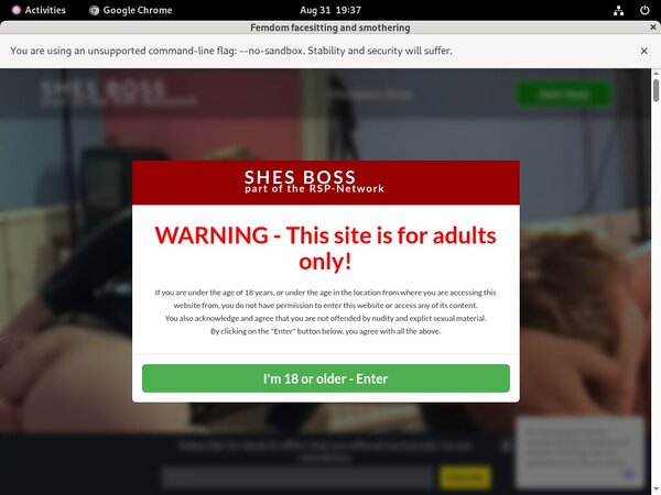 Free Account For She's Boss