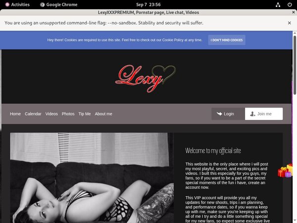 Free Account In LexyXXXPREMIUM