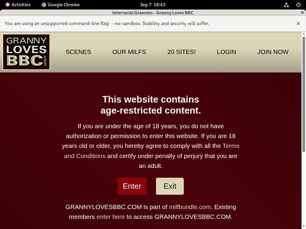 Free Grannylovesbbc User