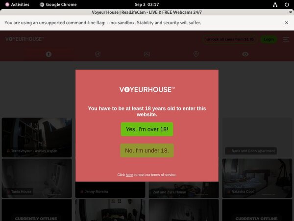 Free Trial House Voyeur