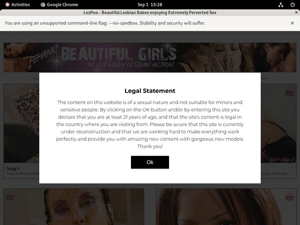 Get A Free Lez Poo Login