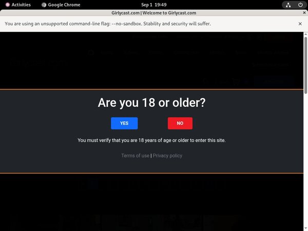 Girlycastshop With Visa