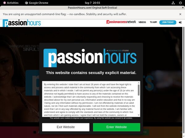 How To Get Into Passionhours.com Free