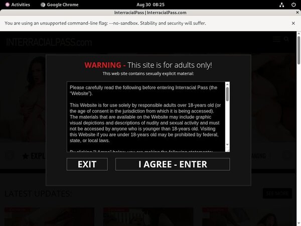 Interracialpass Free Username