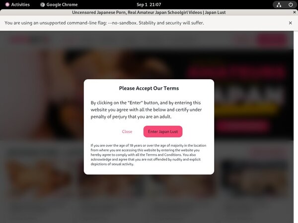 JapanLust Free Code