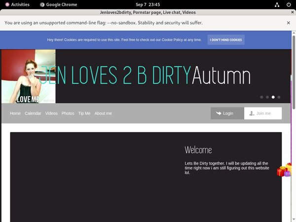 Jenloves2bdirty Free Trial Tour