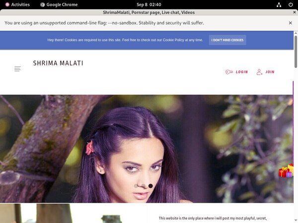 Join Shrimamalati.xxx Paypal