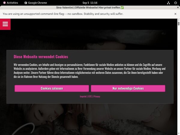 Join Sina Valentini Free