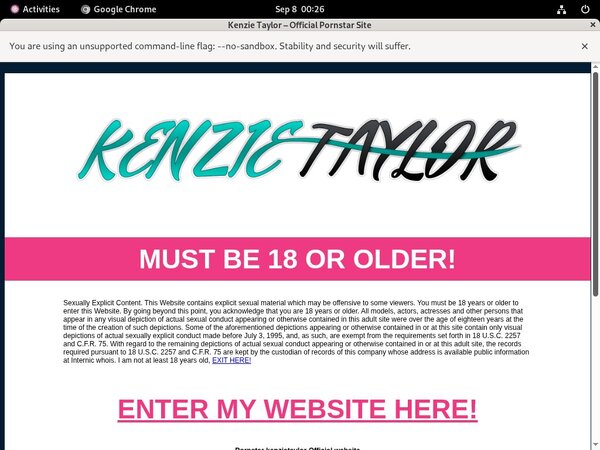 Kenzie Taylor Member Access