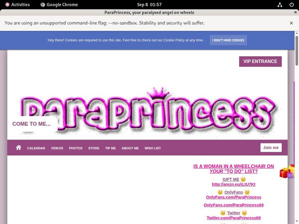 Membership Discount ParaPrincess Membership Discount ParaPrincess