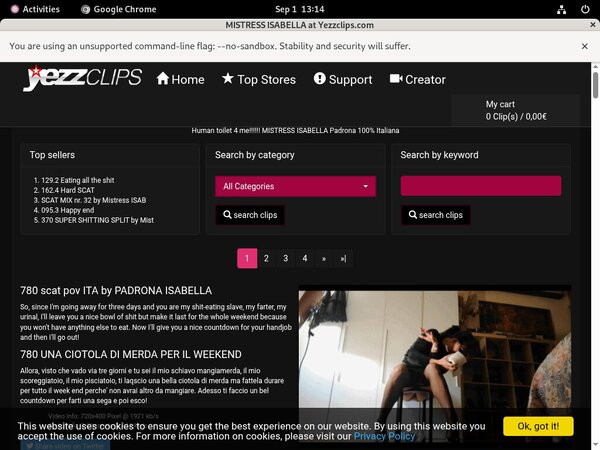 Mistress Isabella Massage