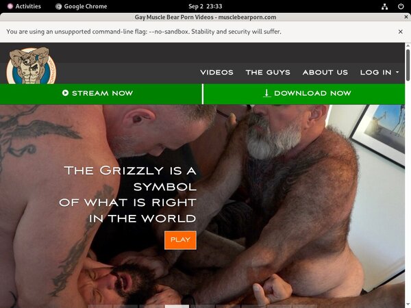 Muscle Bear Porn Shop