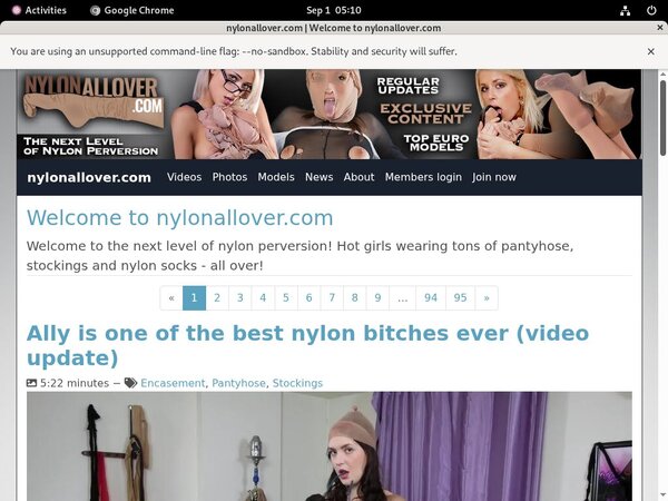 Nylon All Over Code