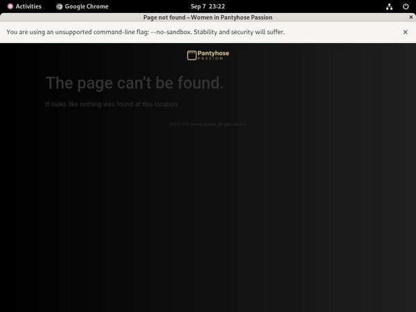 Pantyhose-passion.com Deal