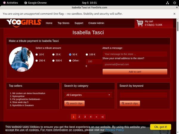 Passwords IsabellaTasci Free