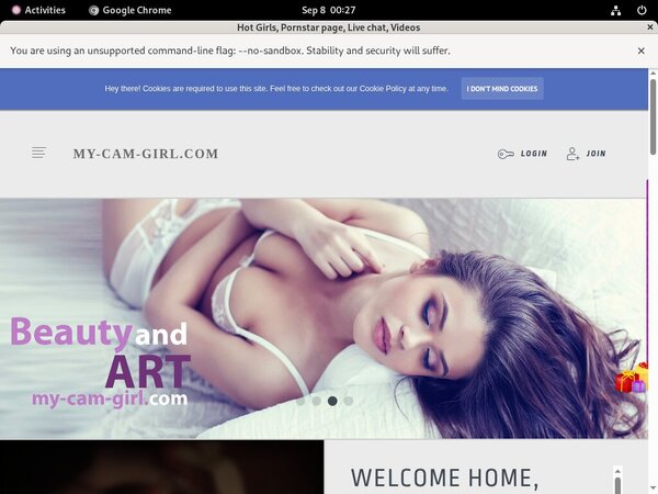 Passwords My-cam-girl.com