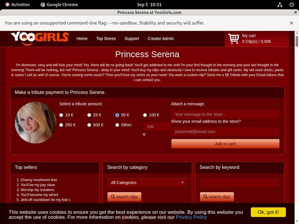 PrincessSerena Mature