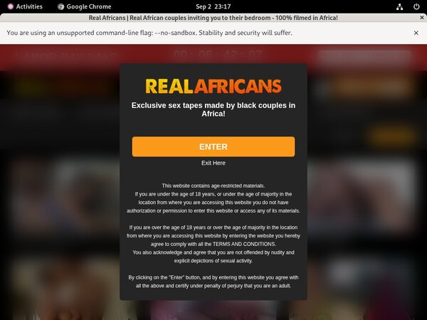 Realafricans Trial Link