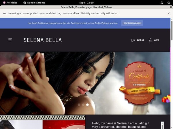 Selenabella.modelcentro.com User And Pass