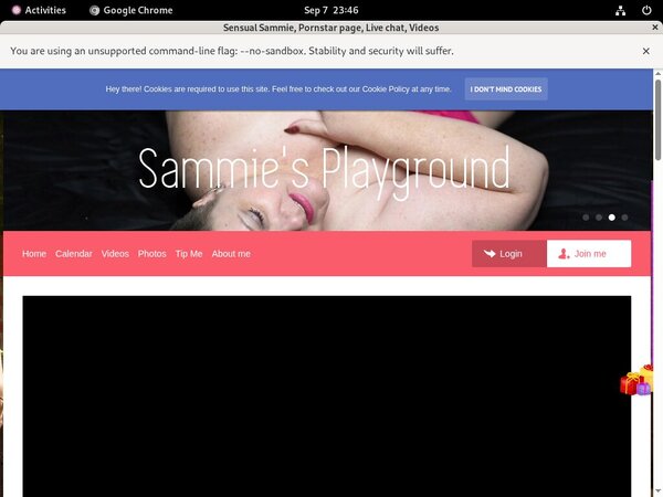 Sensual Sammie Join Anonymously