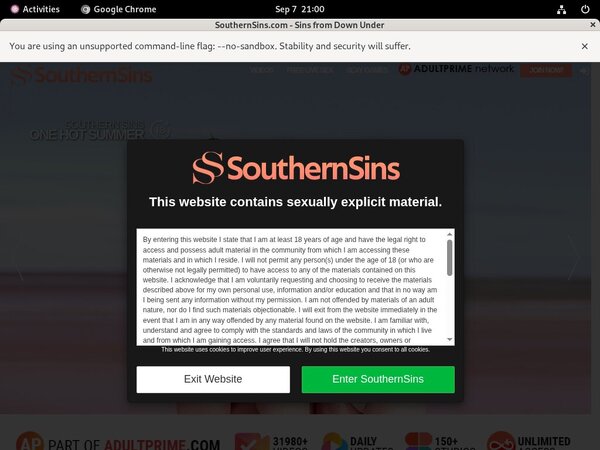 Sinssouthern Accounts