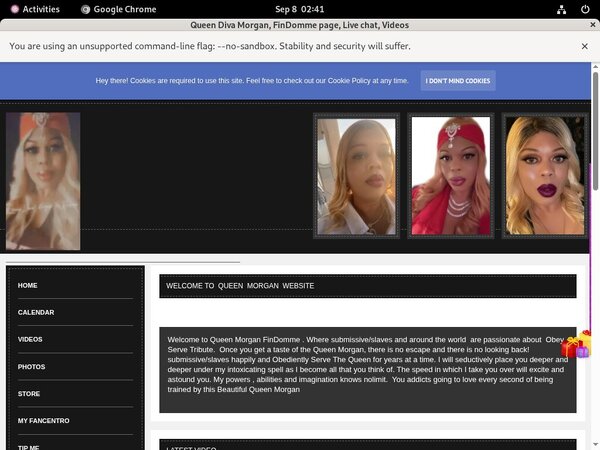 Thequeenmorgan.net You