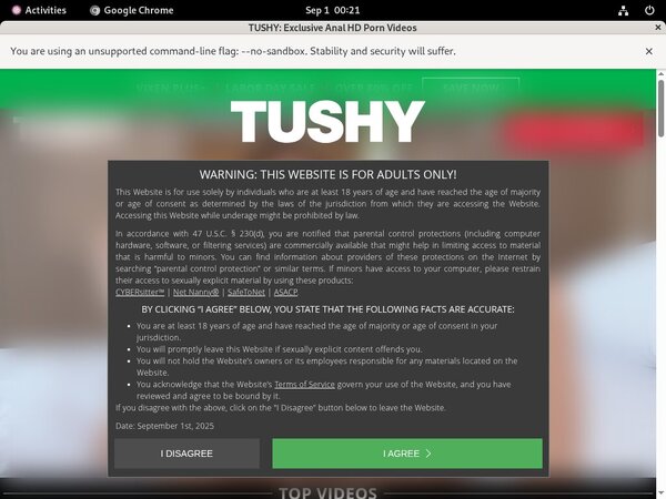Tushy.com Full Website