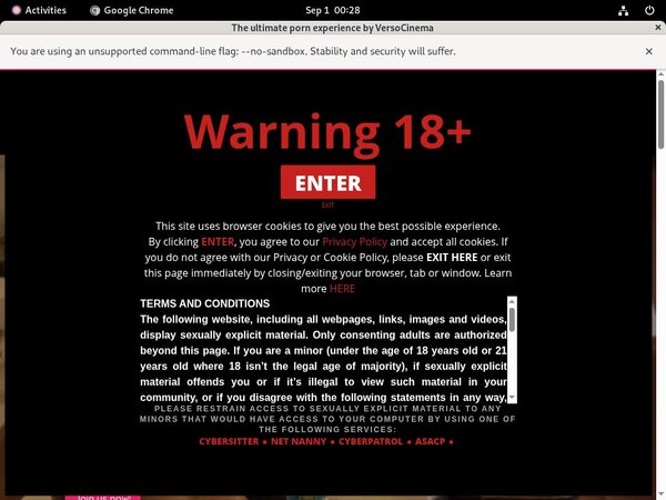 Verso Cinema Bug Me Not